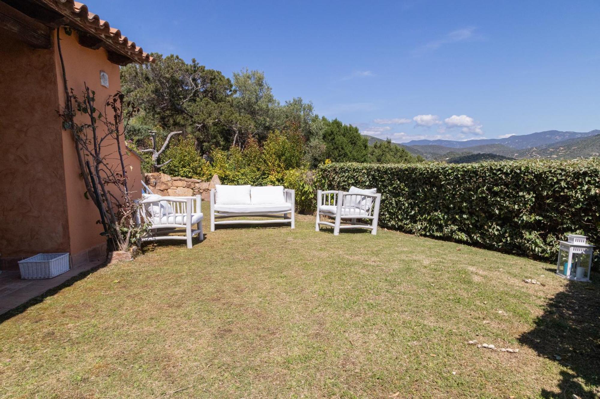 Residenza Del Barone Villa Zoe Chia - Vista Mare Kültér fotó
